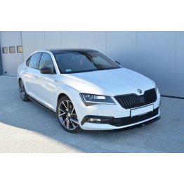 Накладки на воздухозаборники переднего бампера на Skoda Superb III